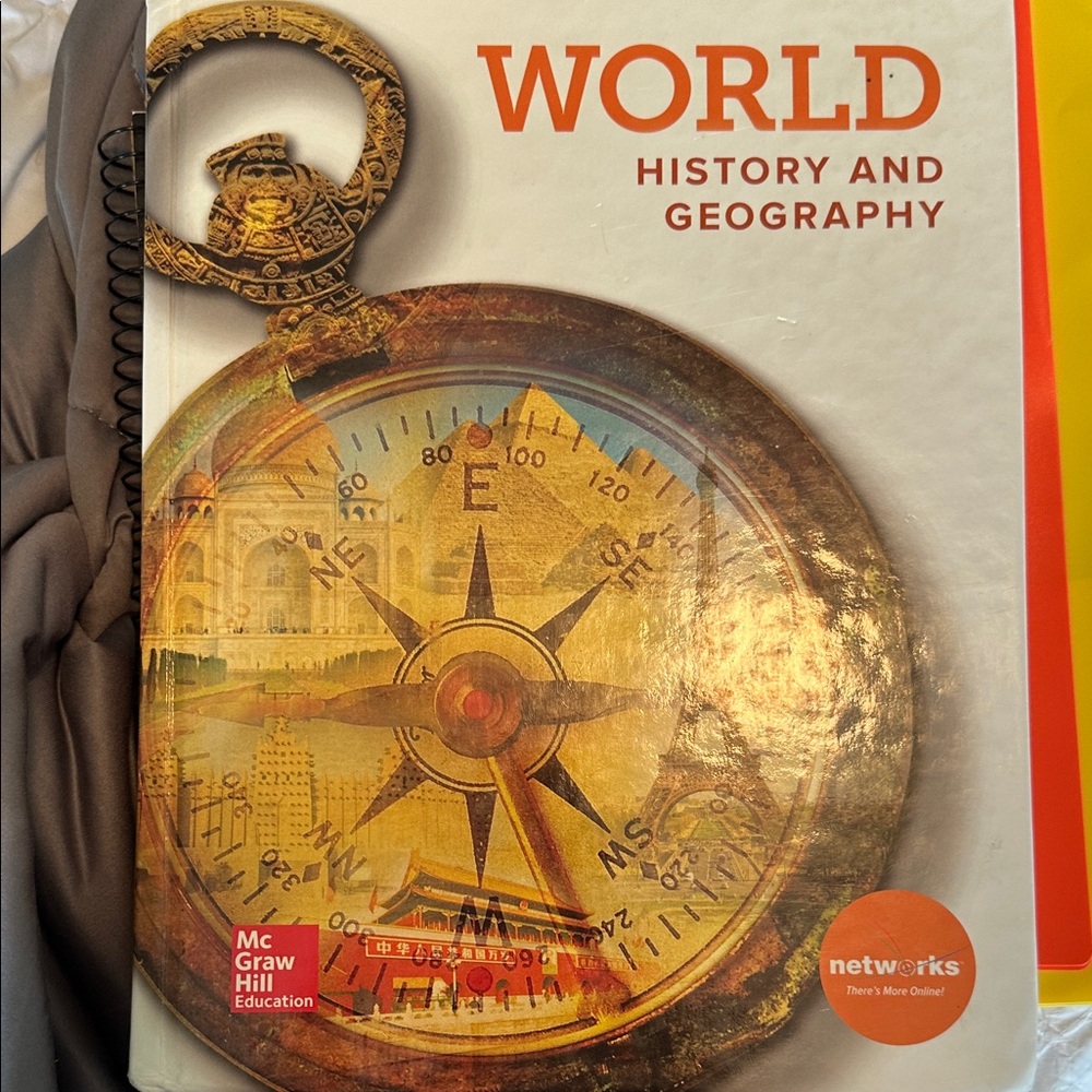 McGraw Hill World History and Geography Book